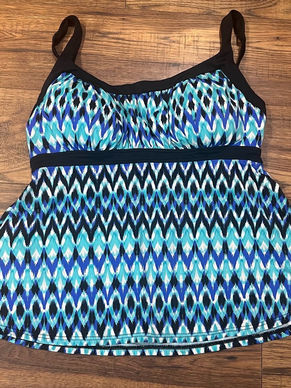 Jamaica Bay Tankini Swimsuit Top Size 18W